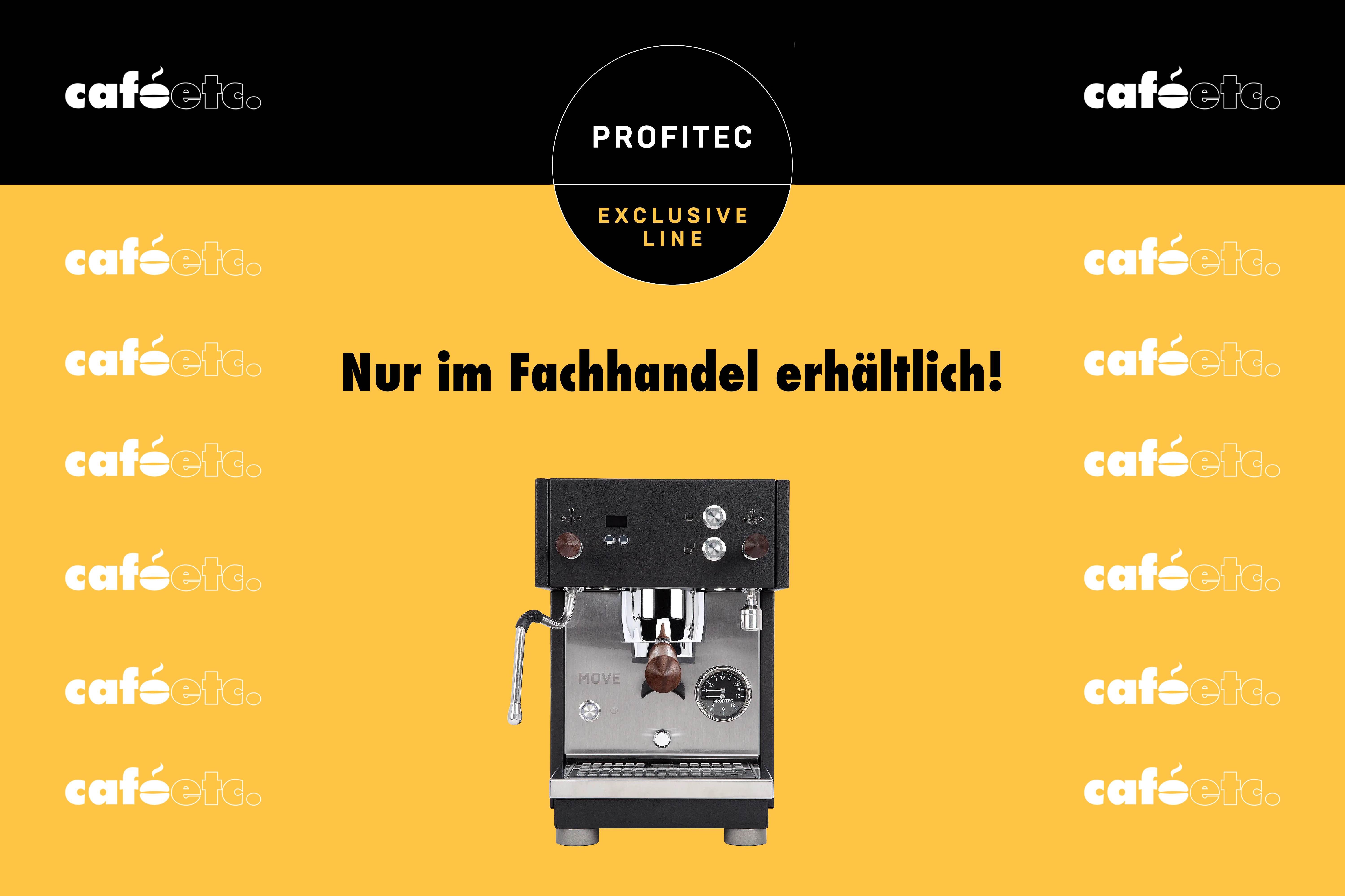 Profitec Exclusive Line Siebträger Espressomaschinen caféetc. Pfäffikon Zürich Schweiz